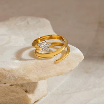 Celestial Star Ring