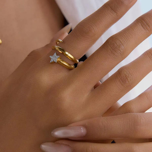 Celestial Star Ring