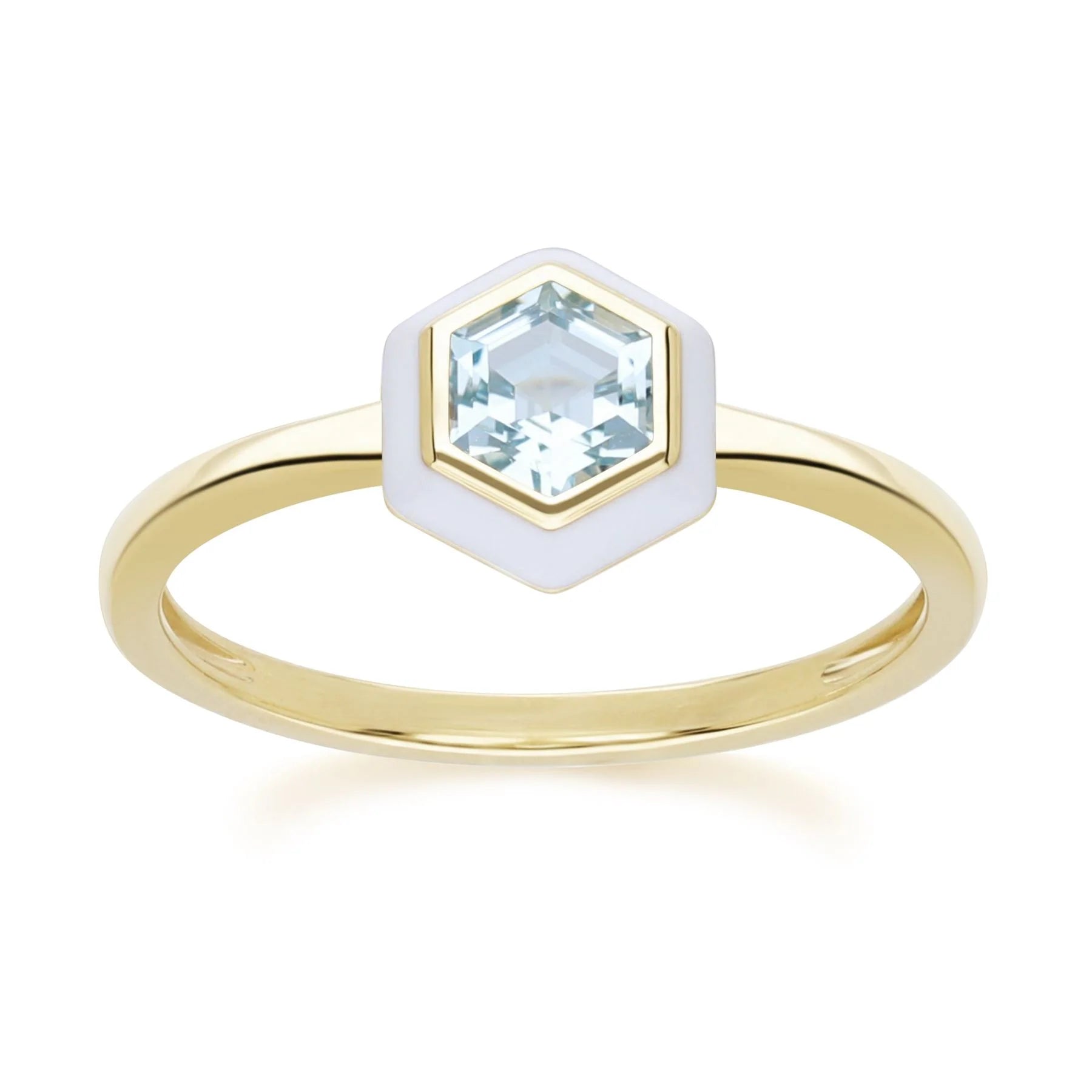 Aura Hexagon Ring (Lavender Edition)