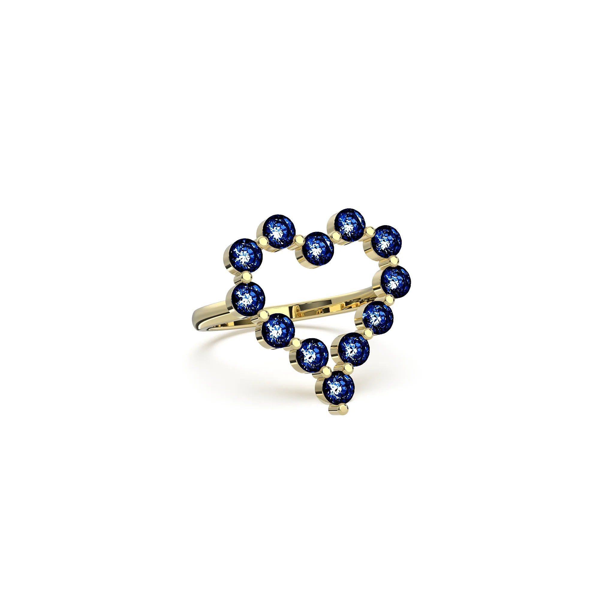 Heart Halo Ring