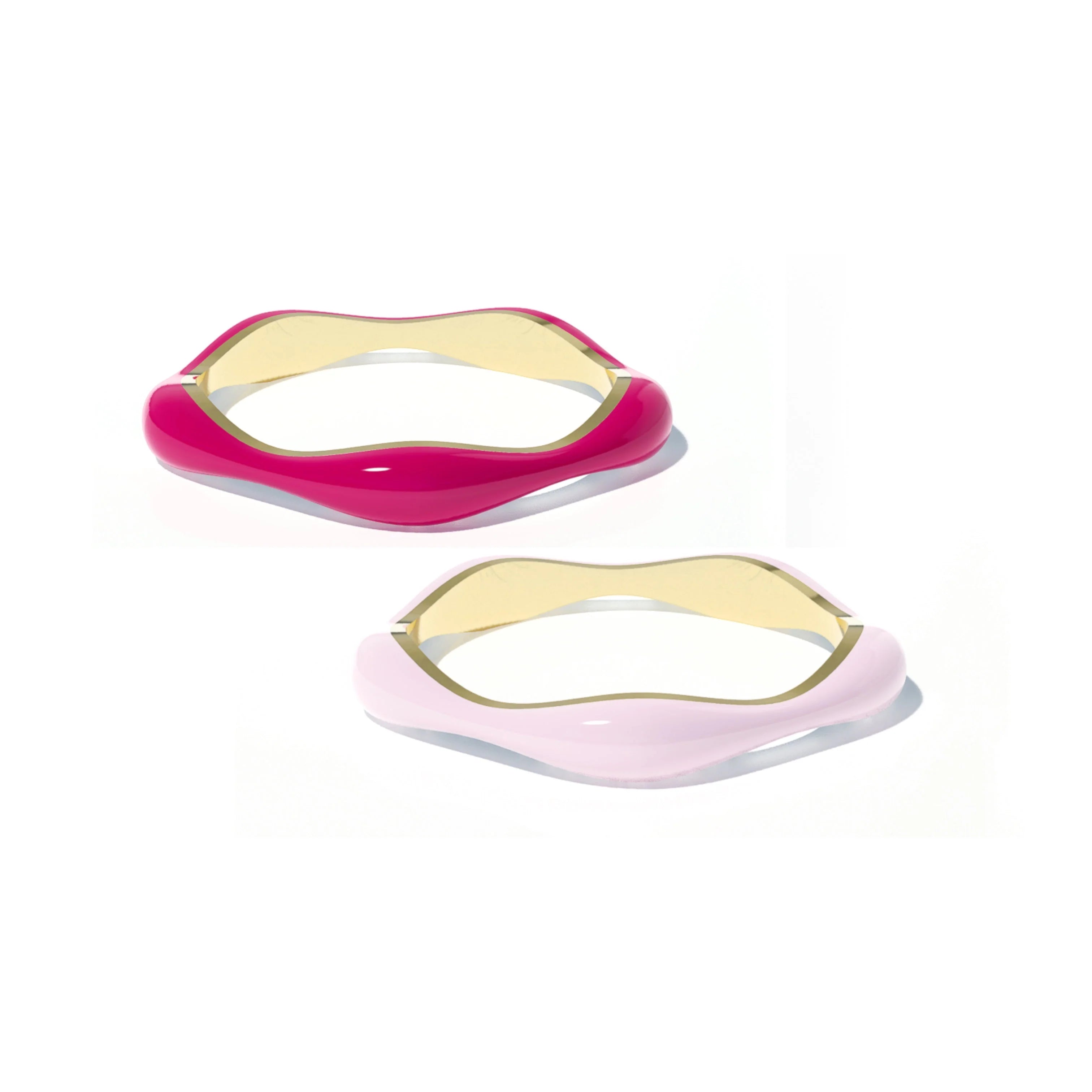 The Sugar Overdrive-Silver Ring set of 2