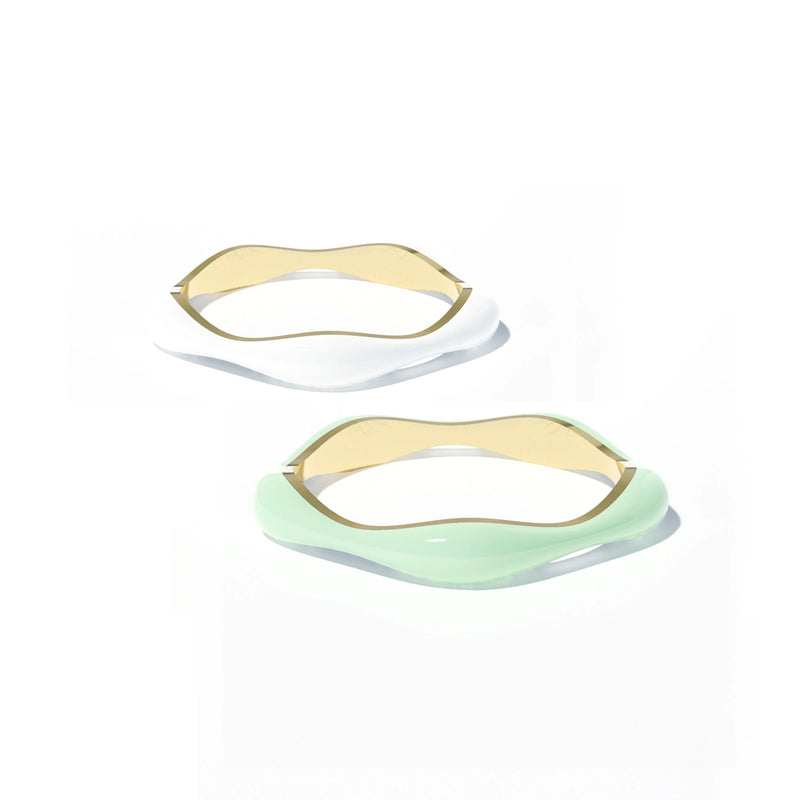 The Sugar Overdrive-Silver Ring set of 2