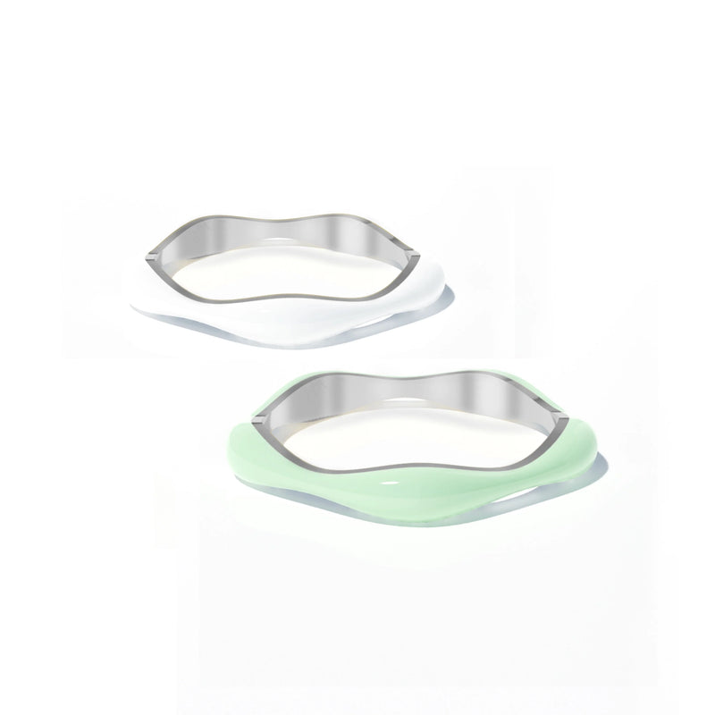 The Sugar Overdrive-Silver Ring set of 2