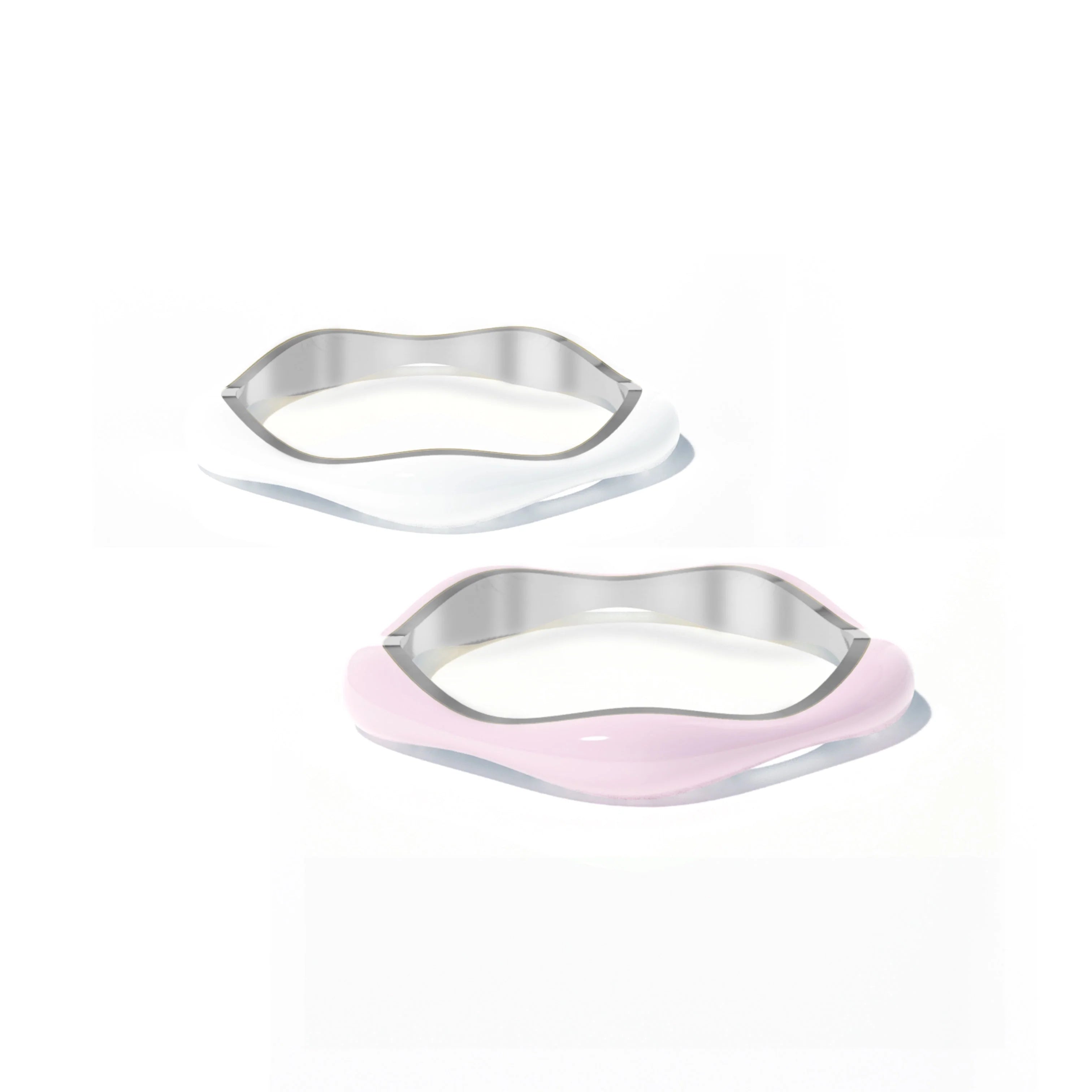 The Sugar Overdrive-Silver Ring set of 2