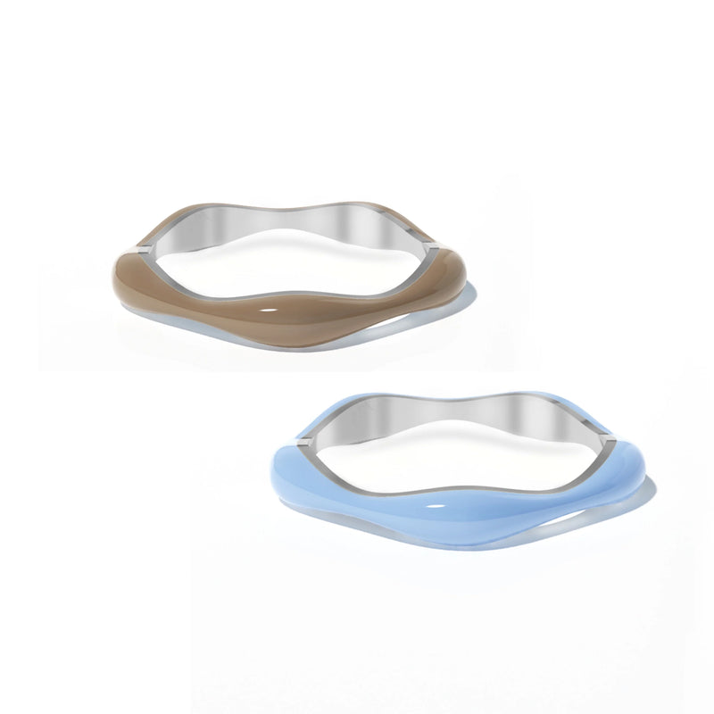 The Sugar Overdrive-Silver Ring set of 2