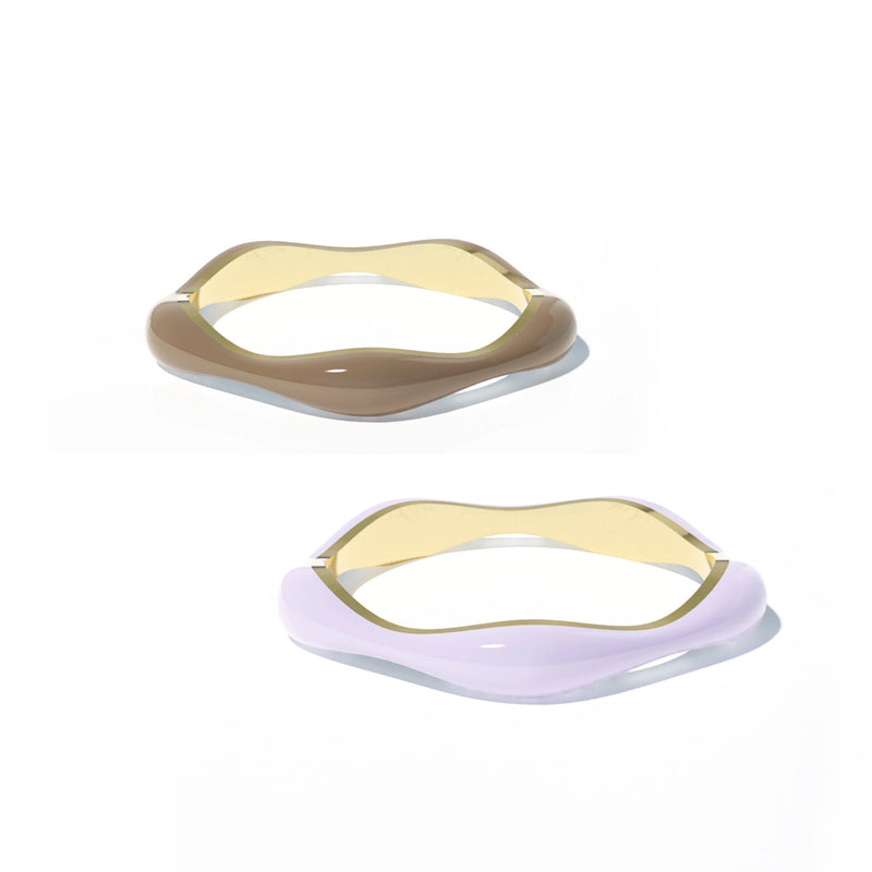 The Sugar Overdrive-Silver Ring set of 2
