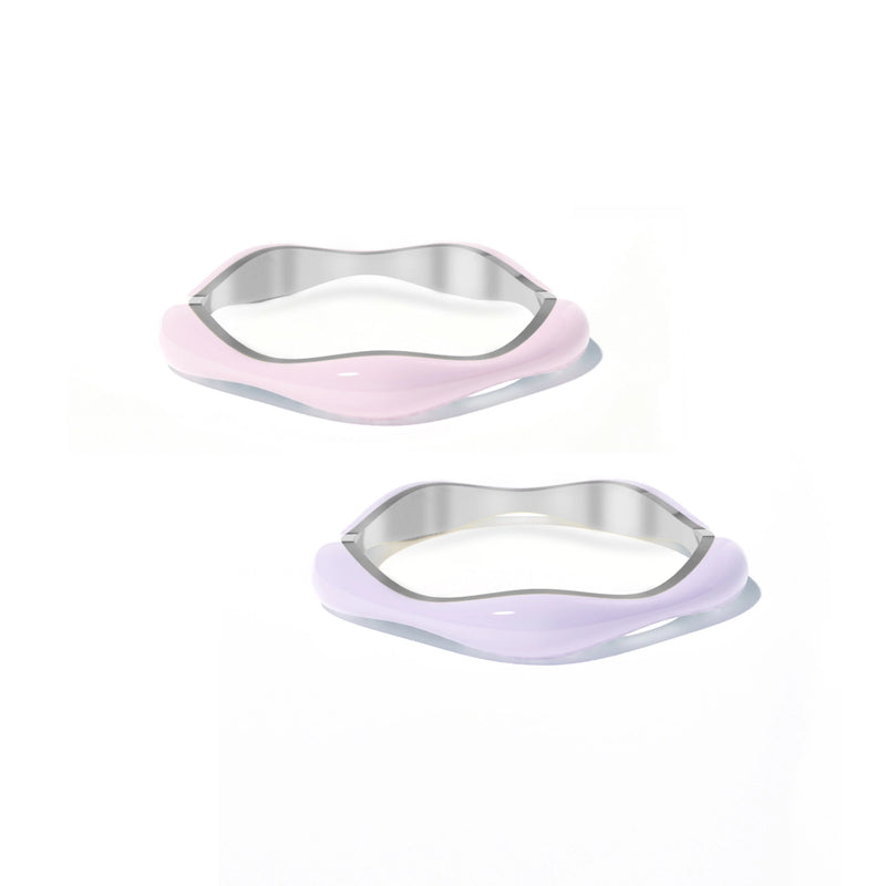 The Sugar Overdrive-Silver Ring set of 2