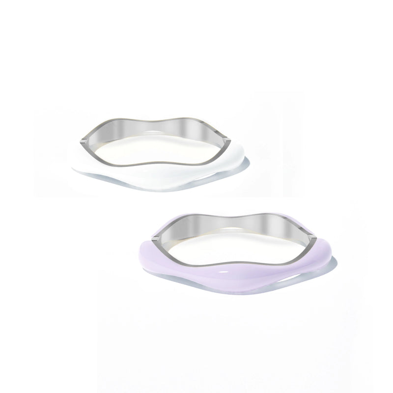 The Sugar Overdrive-Silver Ring set of 2