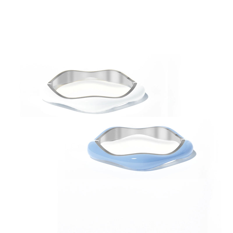 The Sugar Overdrive-Silver Ring set of 2