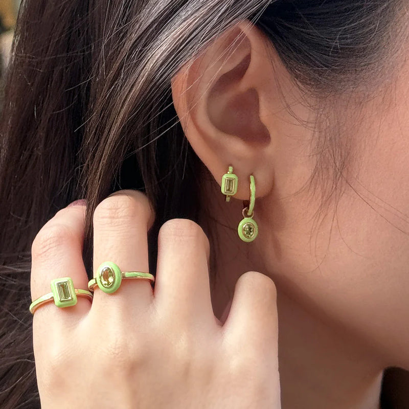 Chroma Baguette Ring (Emerald Edition)