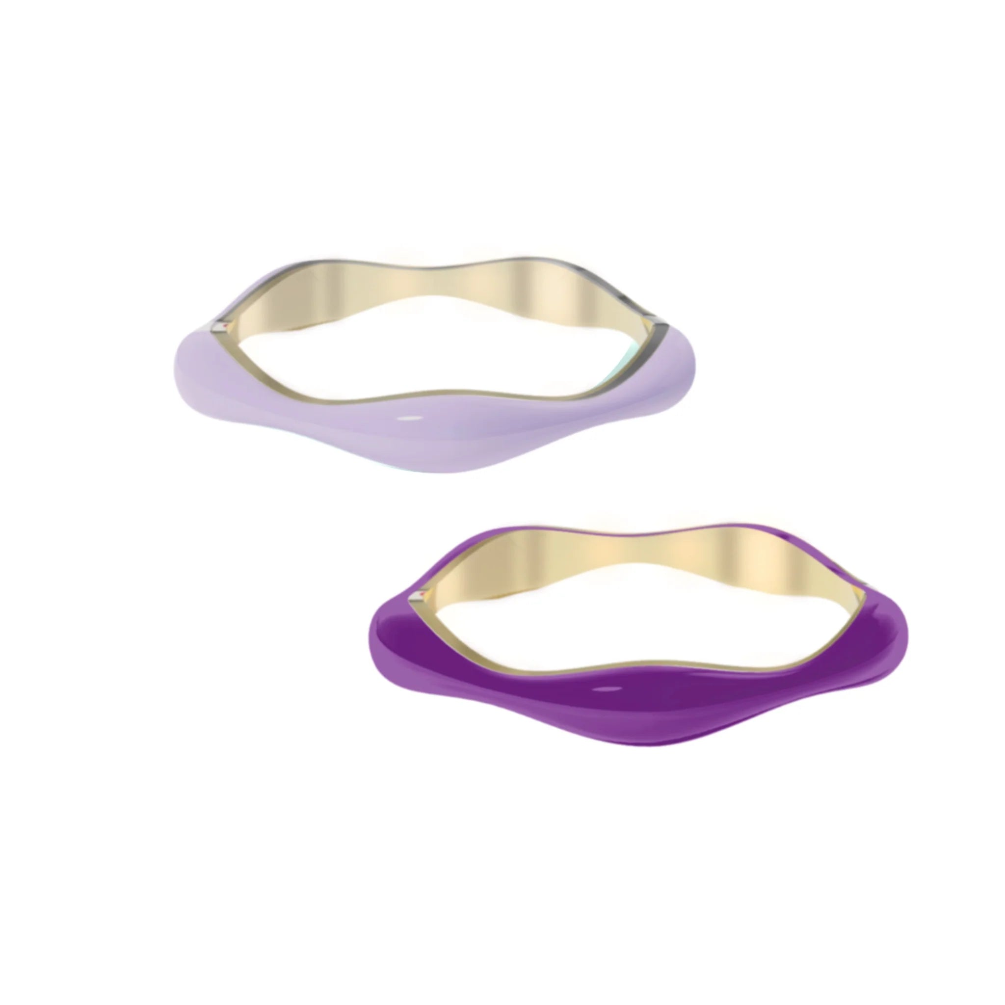 The Sugar Overdrive-Silver Ring set of 2