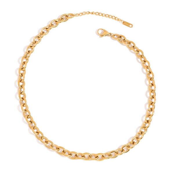 Bold Links 18K Gold-Plated Chain Necklace