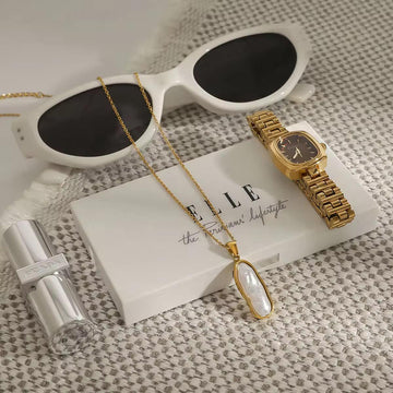 Tranquil Oval Pendant Necklace