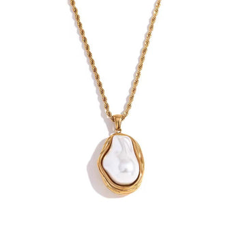 Baroque Pearl Jewelry Set