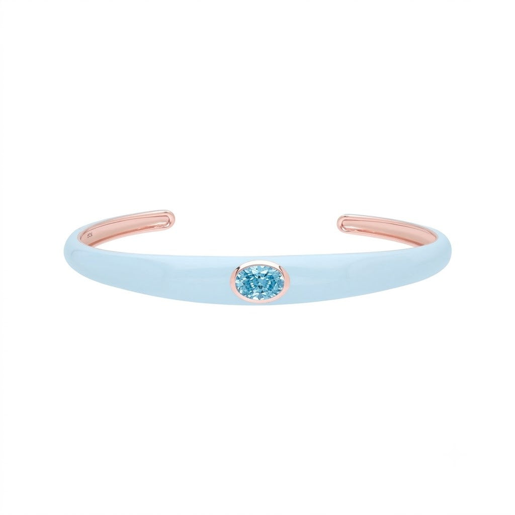 Aura Cuff  (Fuchsia Rectangle Edition)