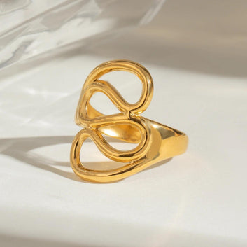 Aurora Interlock Ring