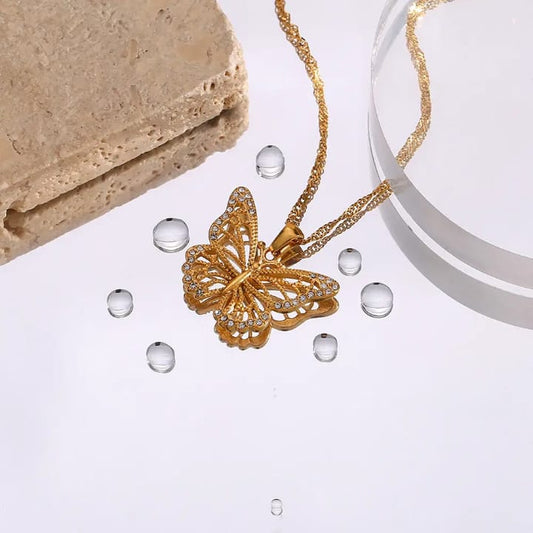 Butterfly Sparkle Necklace