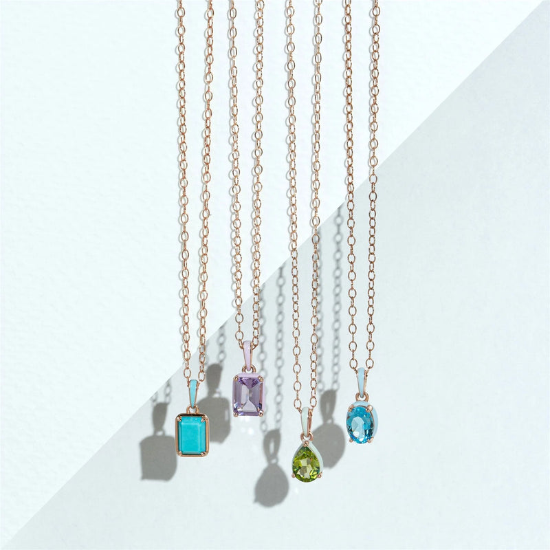 Chroma Baguette Pendant (Sky Edition)
