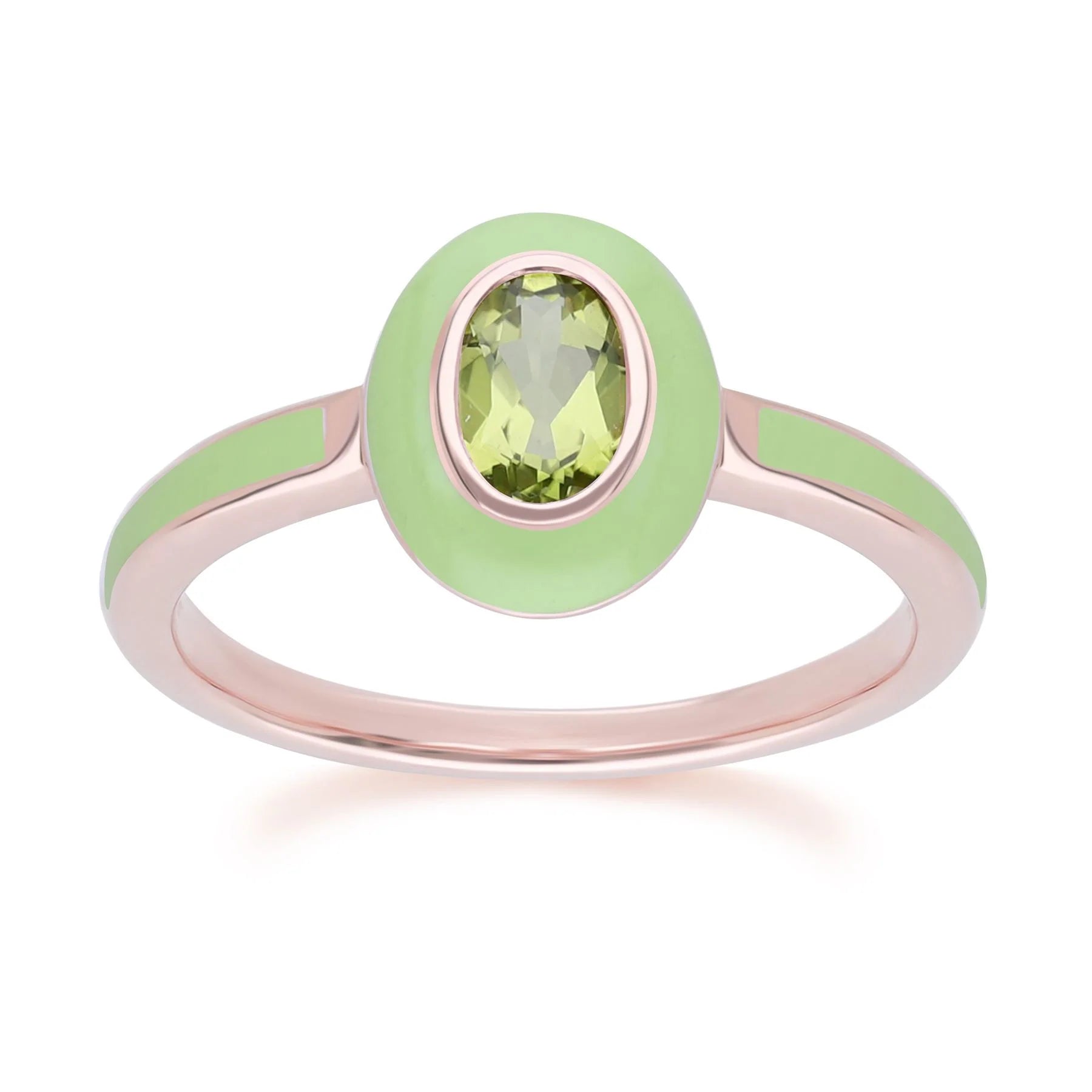 Aura Oval Ring (Fuchsia Edition)