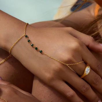 Emerald Sparkle Bracelet