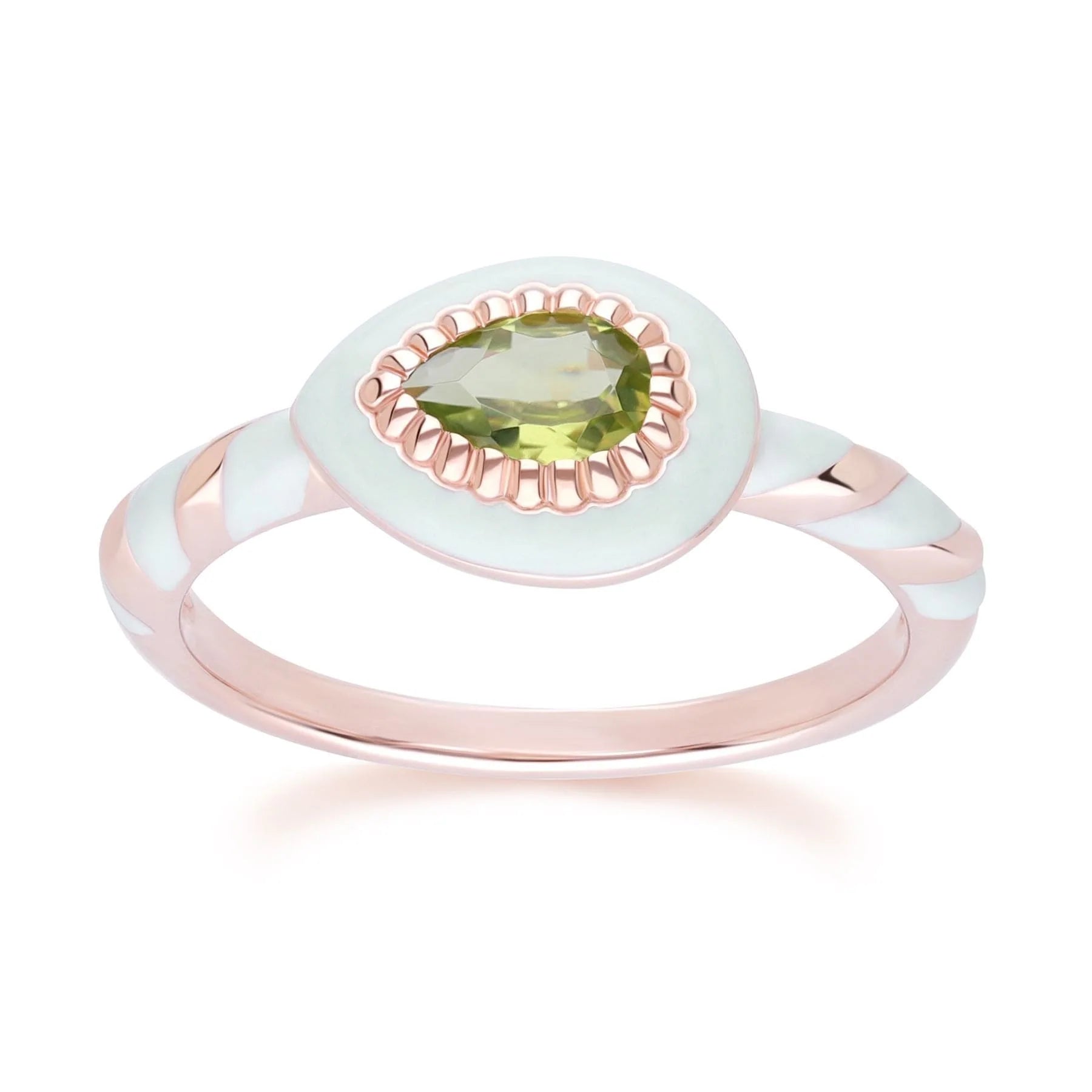 Helix Pear Ring (Mint Edition)