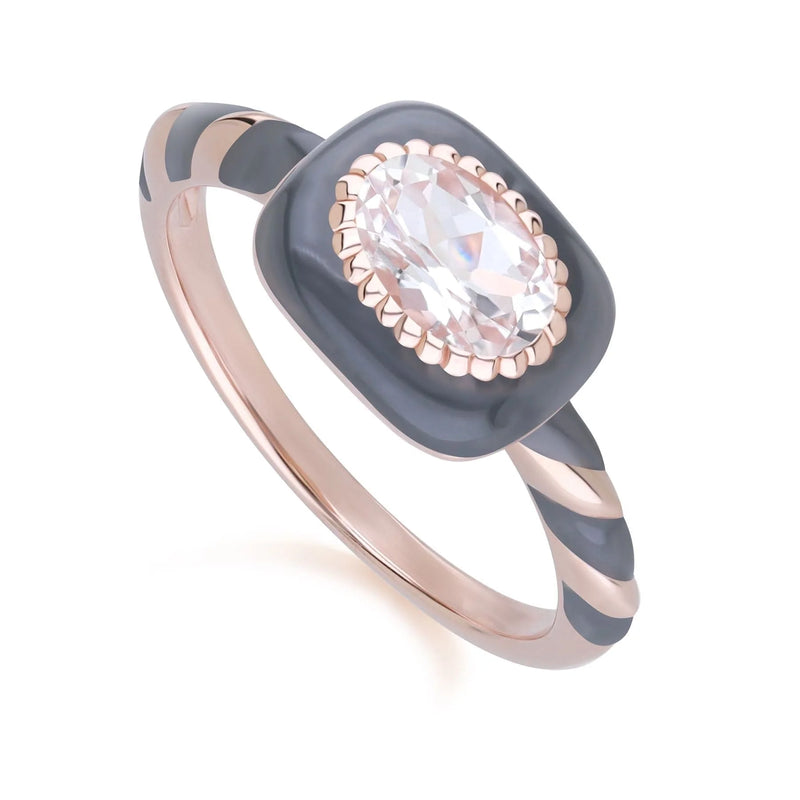 Helix Pear Ring (Mint Edition)