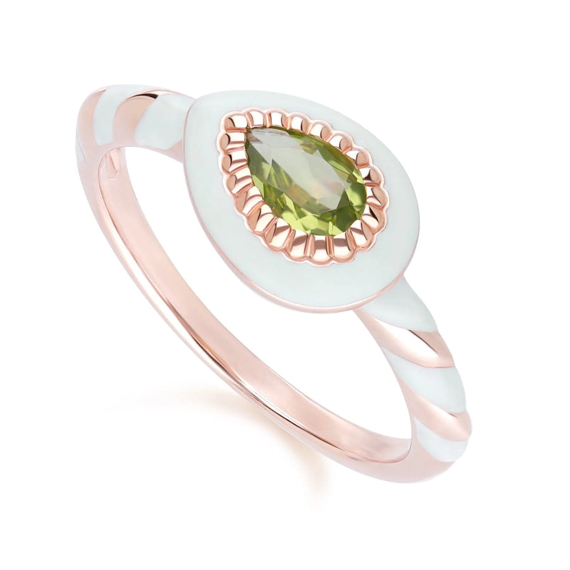 Helix Pear Ring (Mint Edition)