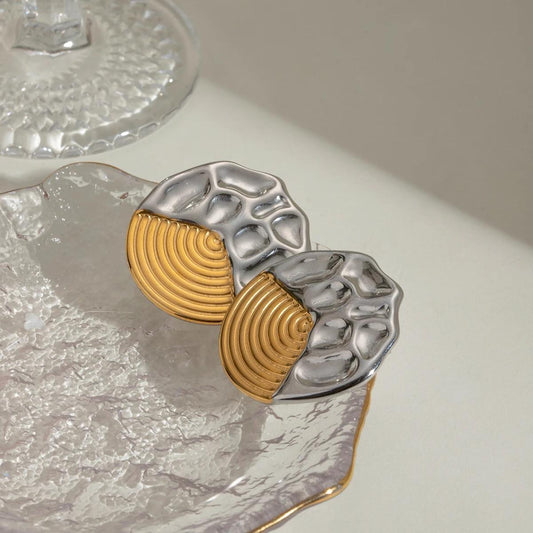 Golden Wave Earrings