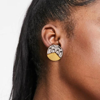 Golden Wave Earrings