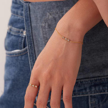 Minimalist Diamond Bracelet