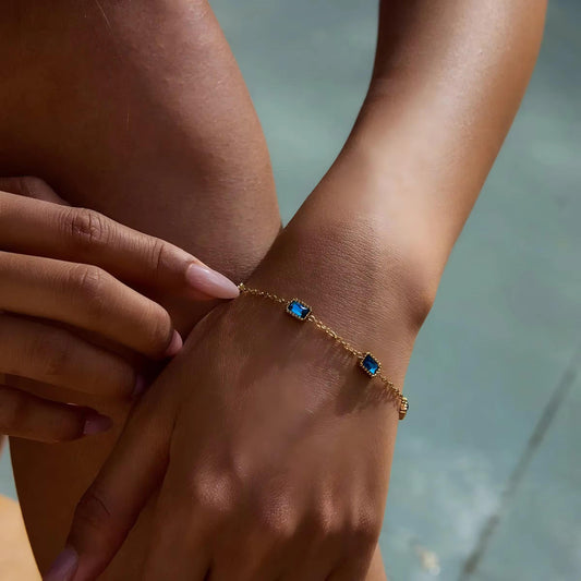 Sapphire Sparkle Bracelet